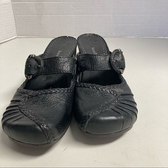 BARE TRAPS, Mary Jane shoes,Sz 6M. Ginger Style,Black, Leather Upper, wedge heel - Picture 4 of 10